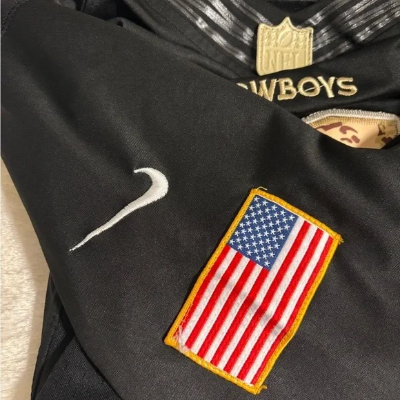 Dallas Cowboys BEASLEY "Salute to Service" Nike Jersey #11 Size Large - Picture 4 of 6